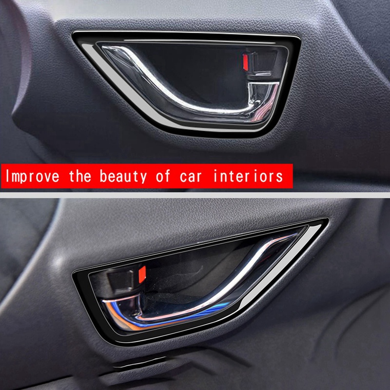 Khung Dán Trang Trí Nội Thất Xe Hơi Màu Đen Tươi Sáng Cho TOYOTA GR86 Subaru BRZ 2021-2023