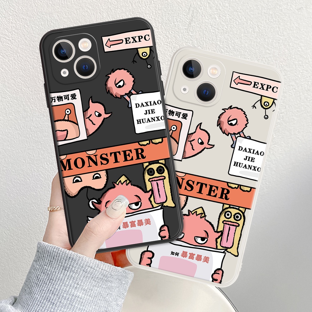 Ốp Điện Thoại Dẻo Họa Tiết Hoạt Hình Quái Vật Cho Realme 3 5 7 8 Pro 5s 8s 5i 6i 8i 9i Realme V13 XT Q Q3 Q3i Narzo 30 #H286