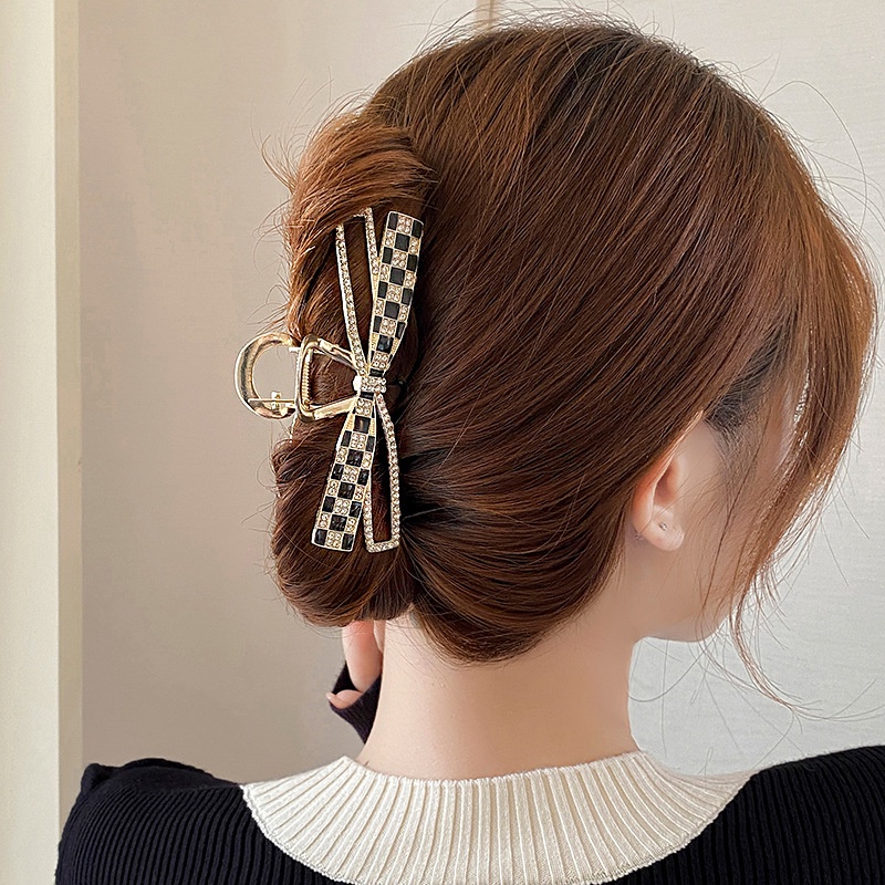 Kẹp Tóc Hình Nơ Cỡ Lớn Thời Trang Cho Nữ Sang Trọng