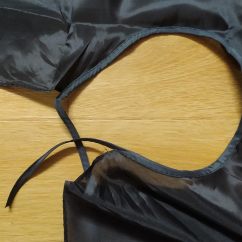 Áo Choàng Cắt Tóc Chuyên Nghiệp Màu Đen Chống Thấm Nước