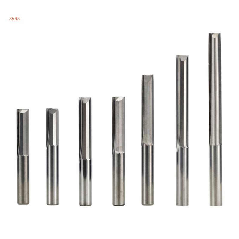 Mũi Phay 2 Rãnh Thẳng 6mm Chuyên Dụng Cho Máy Phay CNC