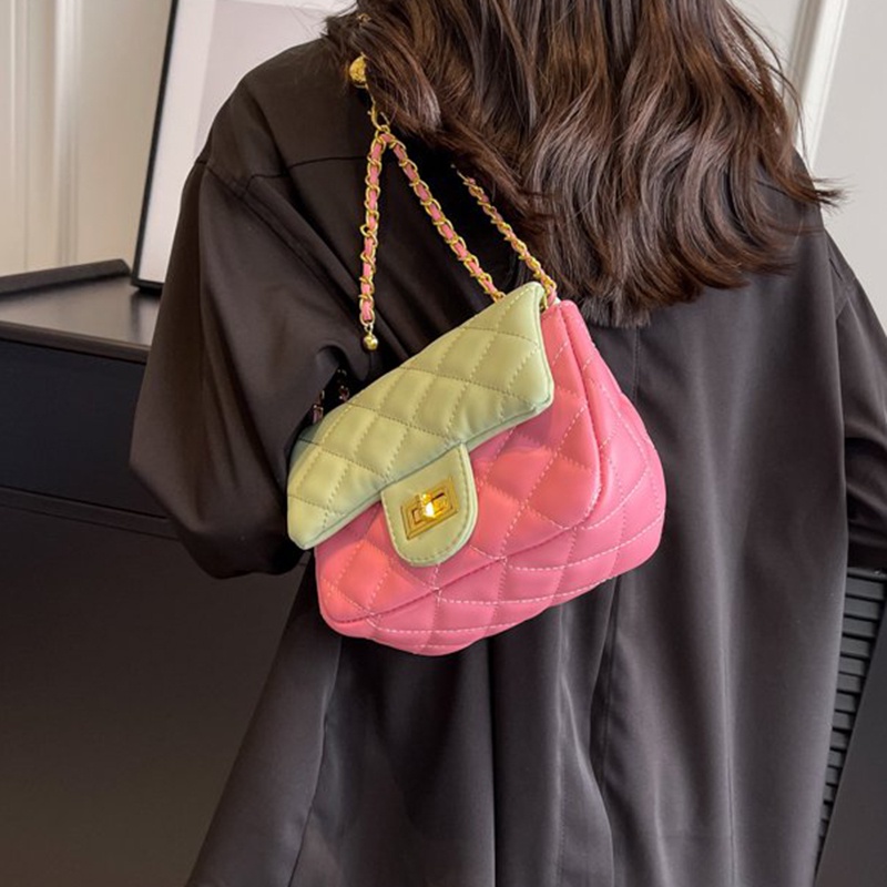 Túi Đeo Vai Màu Sắc Ngọt Ngào Chất Lượng Cao Thời Trang Cho Nữ