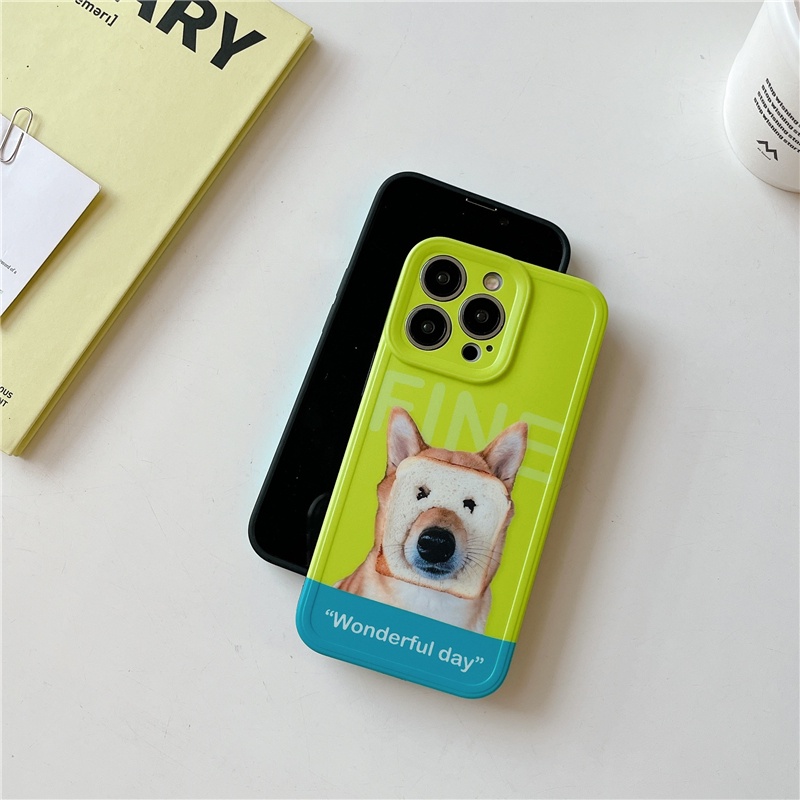 Hoạt Hình Ốp Điện Thoại Mềm Hình Cún Dễ Thương Cho iphone15 15pro 15promax 14promax 14 14pro 13 13pro 13promax 12 12pro 12promax 11