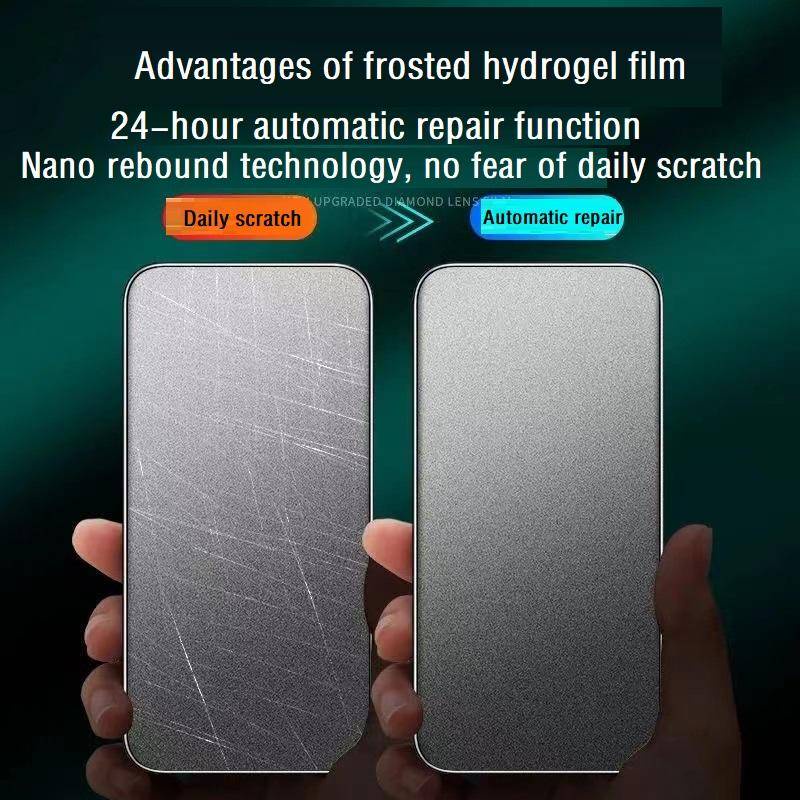 Bộ 2 Phim Dán Hydrogel Mặt Nhám Cho iPhone 14 13 12 11 Pro MAX Plus 7 8 6 6S Plus SE 2022 2020 14Plus 13Mini 12Mini