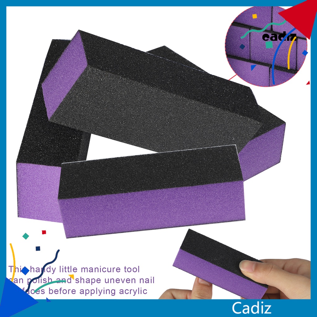 Bộ 2 / 10 / 12 Cây Dũa Móng Tay Nhiều Mặt Chống Mài Mòn Cho Nữ