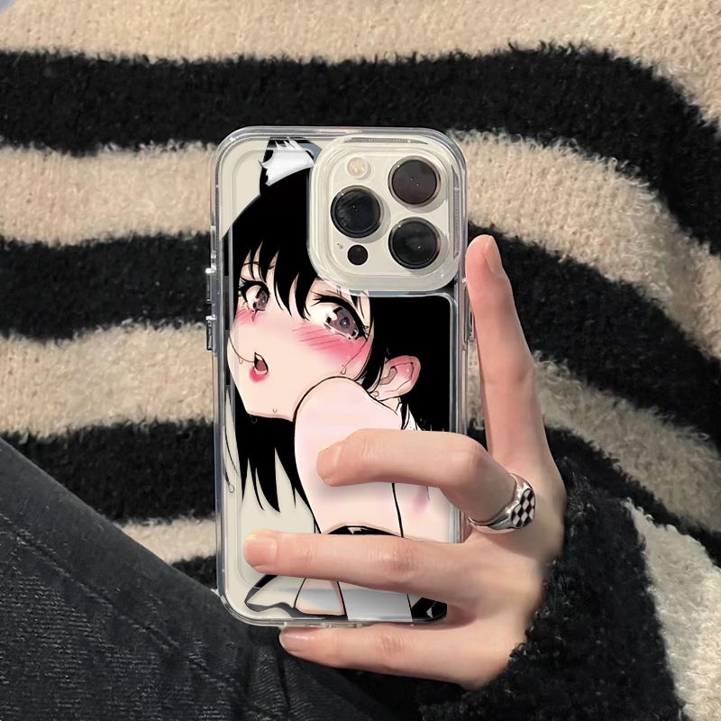 ✅Ốp Điện Thoại Mềm Chống Sốc Họa Tiết Cáo Hoạt Hình Cho iPhone14 / 13promax 12 / 11 7 / 8plus EP54