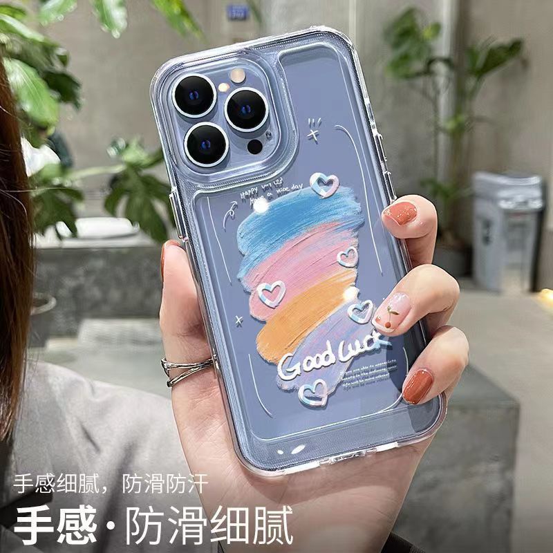 ✅Ốp Điện Thoại Mềm Họa Tiết Không Gian Hoạt Hình Màu Sắc Đơn Giản Cho Apple iPhone 13 12 14promax 11 XR MAX