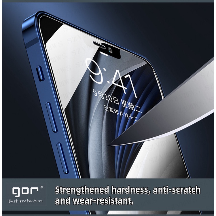 Kính Cường Lực Bảo Vệ Màn Hình HD Chống Cháy Nổ Cho iPhone 13 Pro / 14 Pro Max / 11 12 Pro