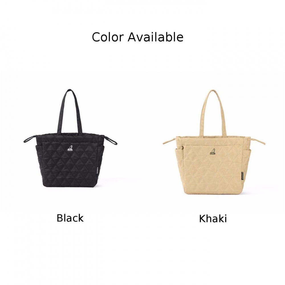 KANGOL Túi Tote Dây Rút Đeo Vai Bằng Nylon Sức Chứa Lớn Cho Nữ