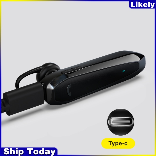 Tai Nghe Bluetooth Không Dây ly Hi6 V5.2 Một Bên Tai 36h Dùng Khi Lái Xe / Chơi Nhạc