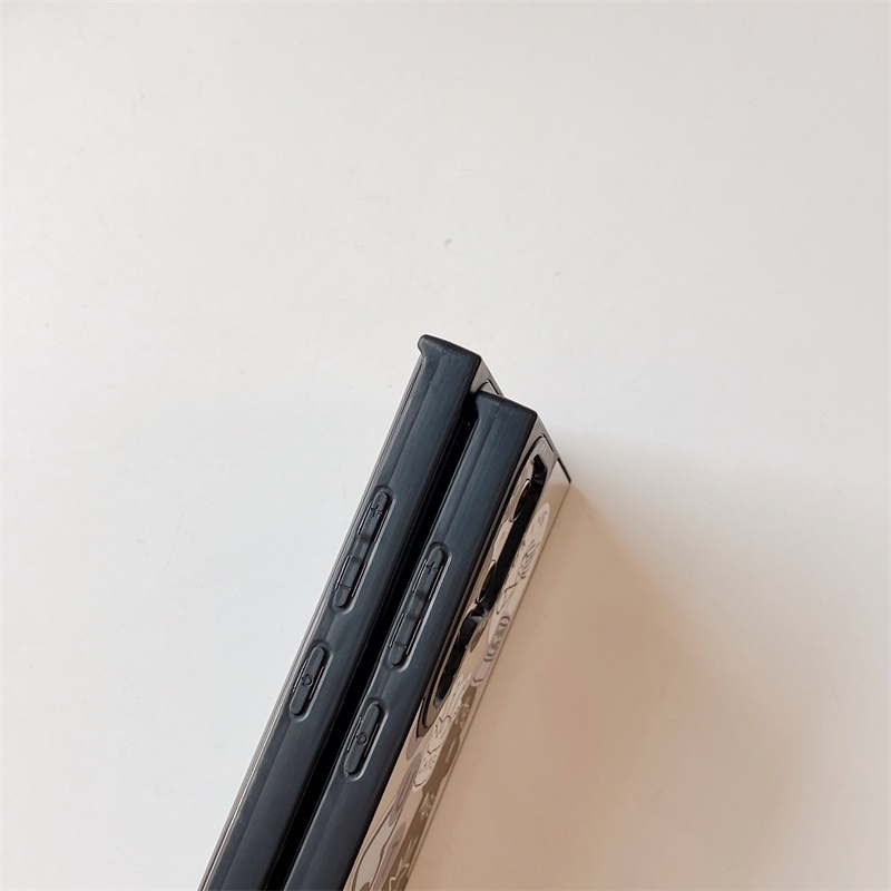 Ốp Điện Thoại TPU Silicon Chống Sốc Tráng Gương Hình Bướm / Vua Cho Samsung Galaxy S23 Plus S22 S23 Ultra