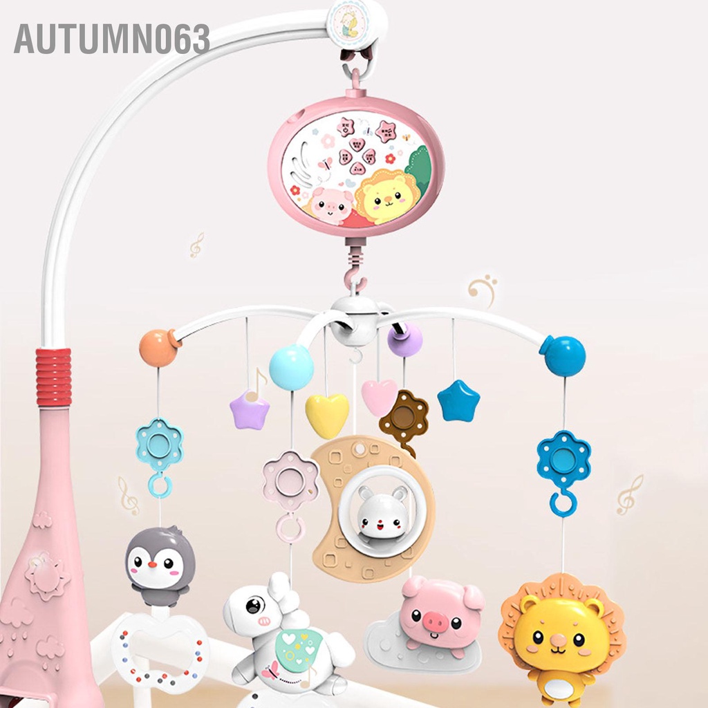 Đồ Chơi Lục Lạc Dạng Treo Có Chuông Điều Khiển Từ Xa Cho Trẻ Em 1-12 Tháng Tuổi
