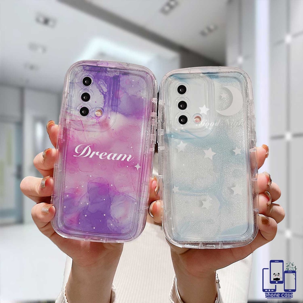 Ốp Điện Thoại TPU Mềm Có Đệm Khí Chống Sốc Cho OPPO Reno 7 7Z 8Z 5 4 6 8 A57 A55 57S 57E 7 17 17K 5 9 31 53 33 2020 77S