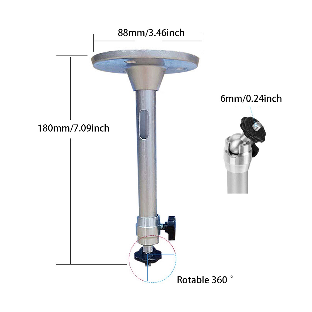 Giá Đỡ Máy Chiếu Treo Tường Linh Hoạt Xoay 360 Độ