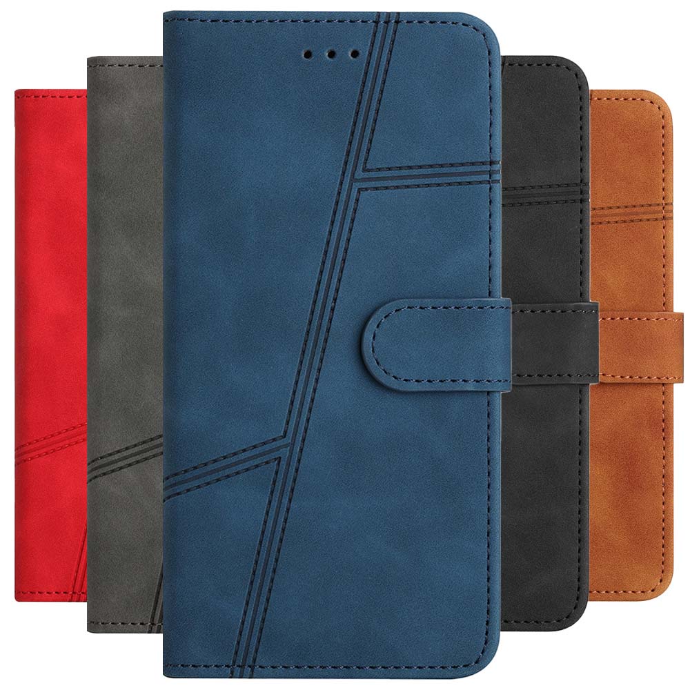 Ốp Điện Thoại Da Ví Lật Cho Moto G10 G20 G30 G50 G31 G41 G22 G42 G52 G9 Play E32 E20 E30 E40 E7 Plus
