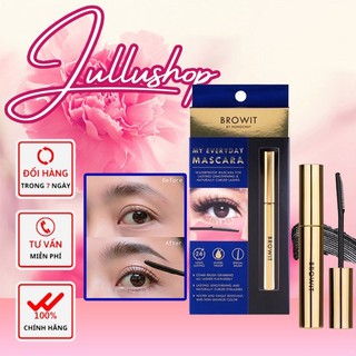 Mascara NongChat Browit Thái Lan làm dày, dài cong mi, chuyên dụng cho makeup Browit by NongChat My Everyday Mascara