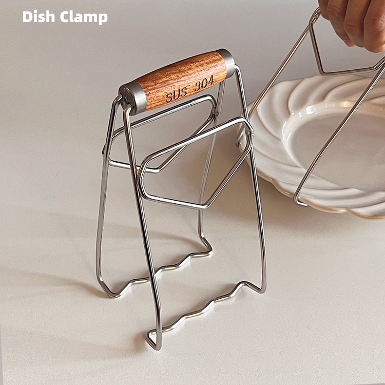 HERA Dụng Cụ Kẹp Đĩa Nóng Có Thể Gấp Gọn Cho Nhà Bếp