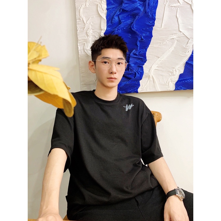 Áo Thun cotton Tay Ngắn Dáng Rộng Thời Trang Mùa Hè Cho Cặp Đôi We11 We11