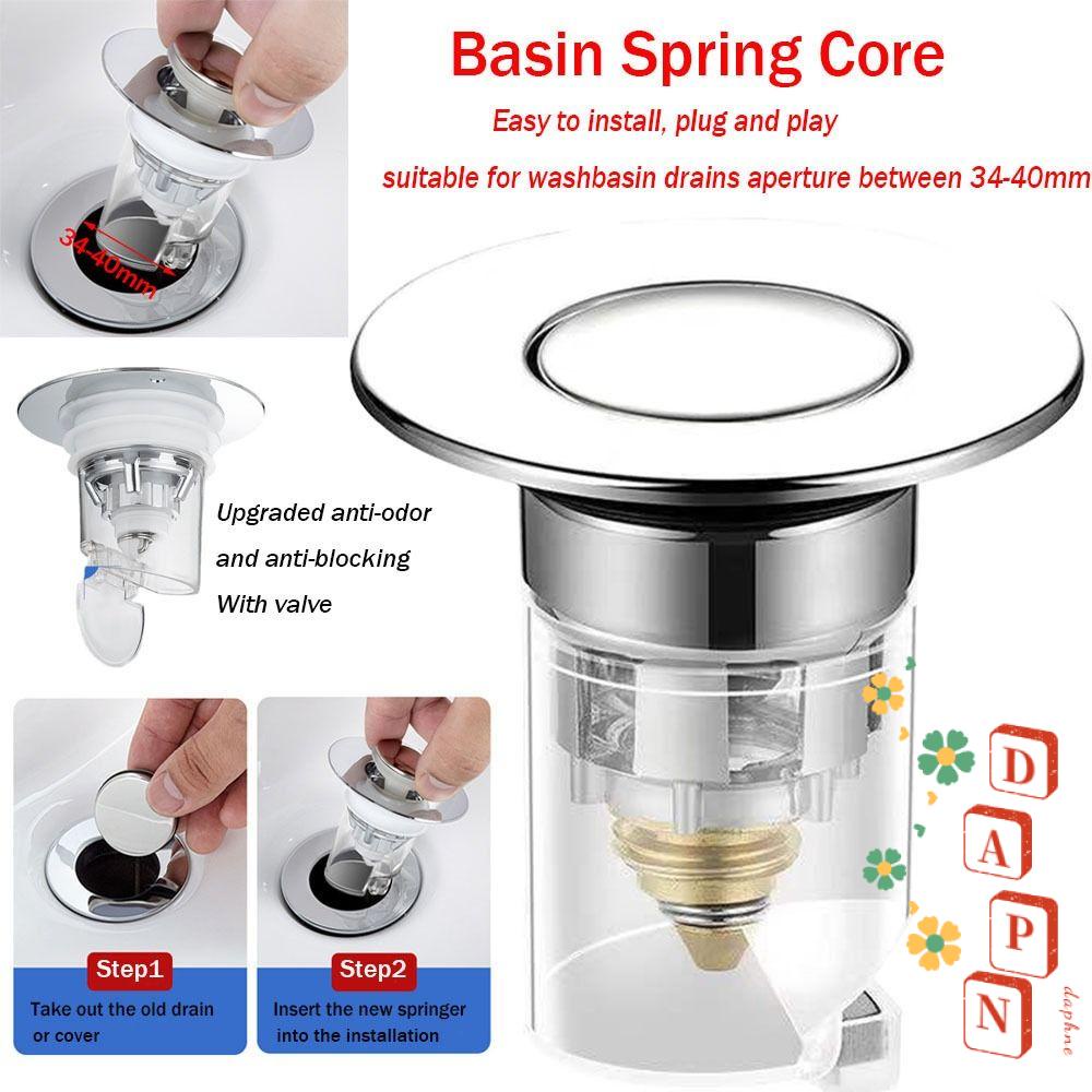 Nắp Chặn Bồn Rửa Mặt Bằng Thép Không Gỉ DAPHS