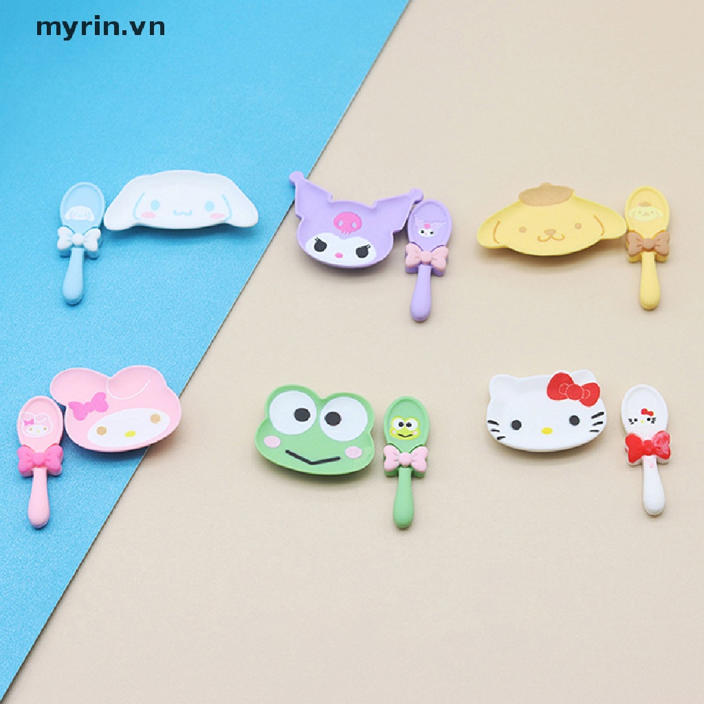 Muỗng Nhỏ Họa Tiết Hoạt Hình Dễ Thương Trang Trí Nhà Búp Bê myrin
