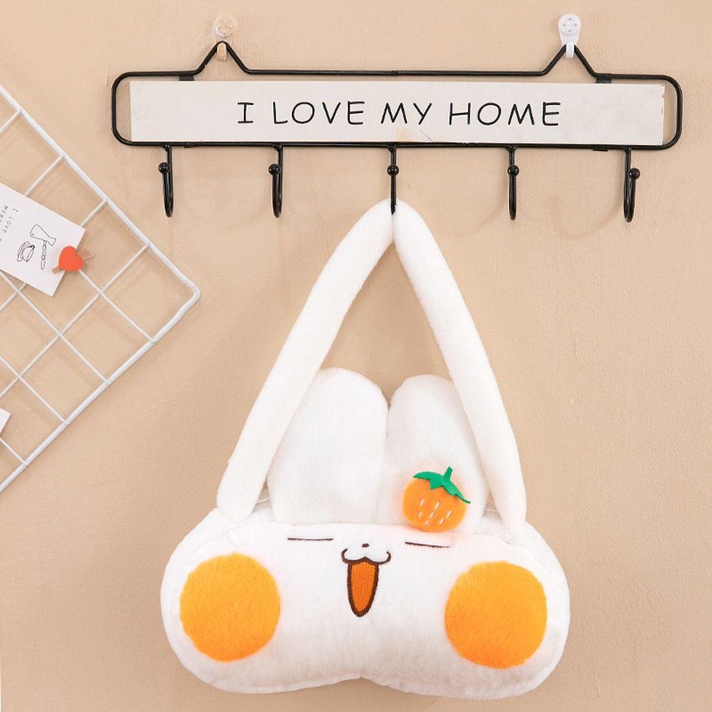 Túi Đeo Chéo Đựng Mỹ Phẩm Mềm Mại Hình Gấu Dâu Tây Dễ Thương