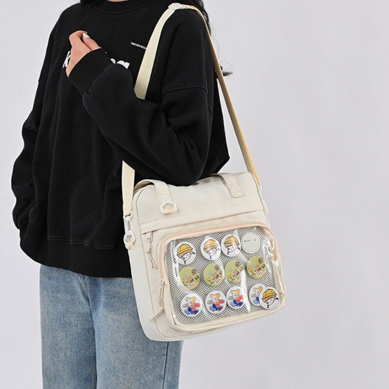 Túi Đeo Chéo Trong Suốt Phong Cách Harajuku Cho Nữ