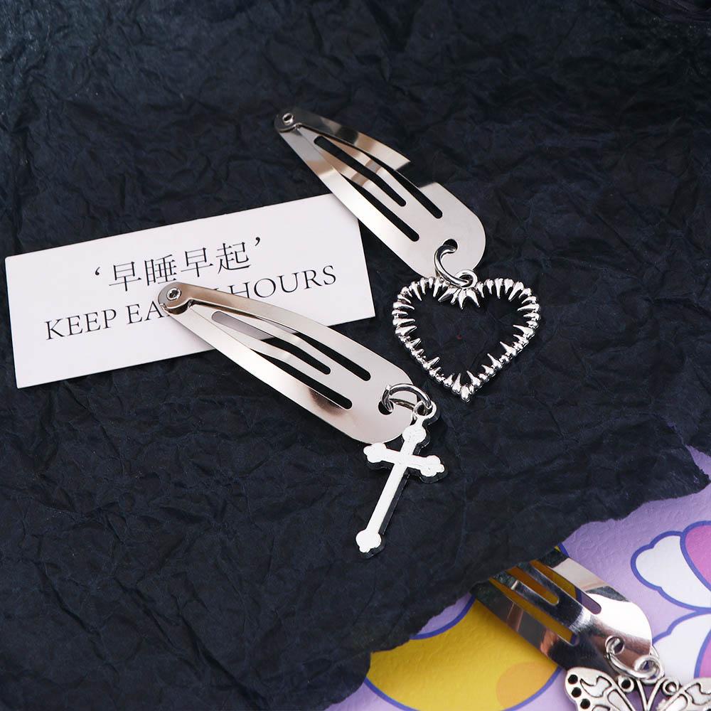 Kẹp Tóc BB Hình Trái Cherry Bằng Hợp Kim Phong Cách Hàn Quốc Cho Nữ