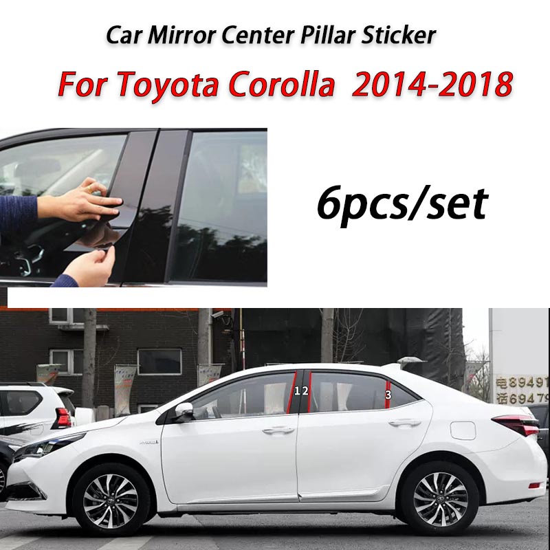 Phim Dán Trang Trí Cửa Sổ Xe Hơi Toyota Corolla G10 G11 G12 E130 E140 E150 E160 E170 E180 E210