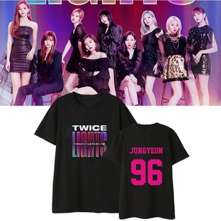 Áo thun TWICE áo kpop áo in chữ áo phông dáng rộng