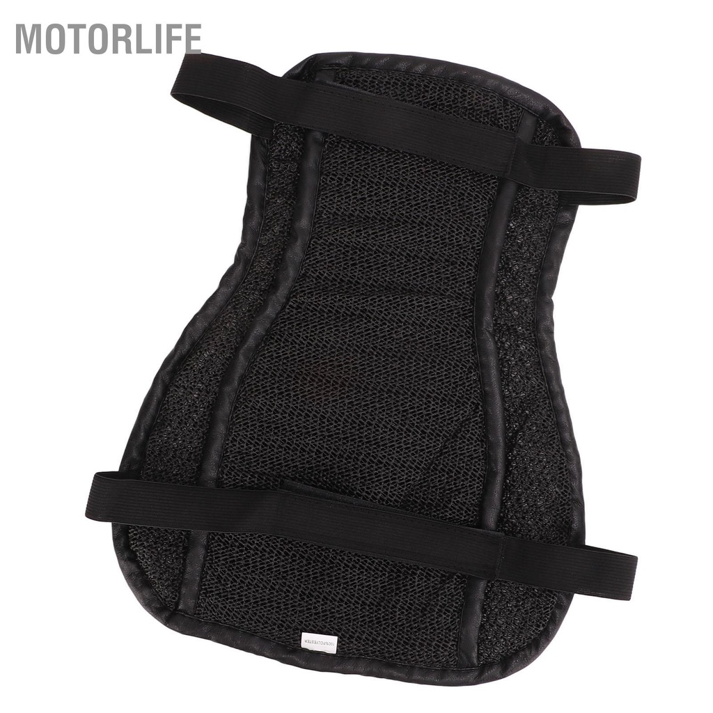 Motorlife Xe Máy 2 Lớp Đệm Thoáng Khí Chống Trơn Trượt Ghế Lót Size L Cho Đường Phố Giải Trí Ngoài