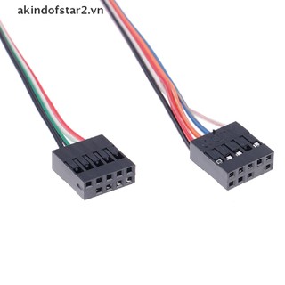 {AKIN2} USB 2.0+ 3.0 port chassis PC computer case audio front panel replace cable 70cm {akindofstar2.vn}