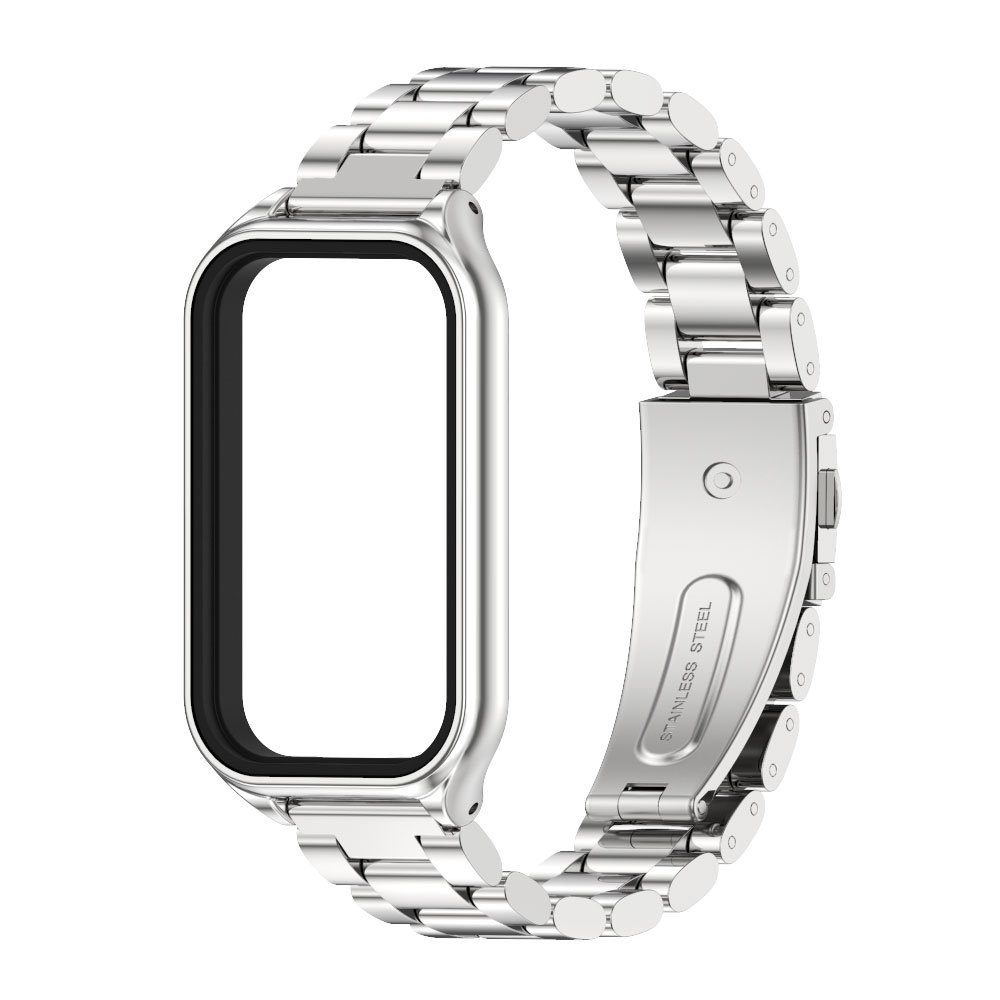 Dây Đeo Thay Thế Bằng Thép Không Gỉ Có Khóa Nam Châm Cho Xiaomi Redmi Band 2 / Redmi Band 2