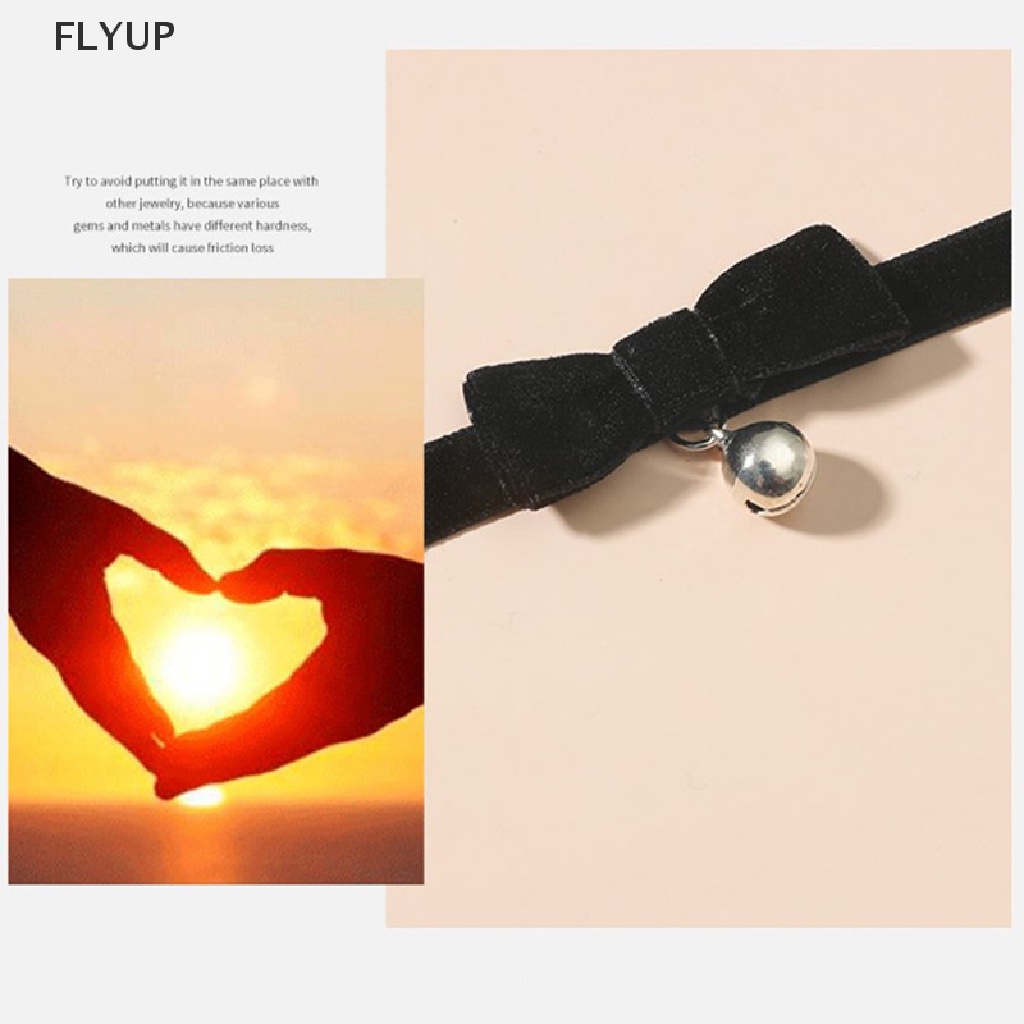 Vòng Cổ Choker Dây Nhung Đen Thắt Nơ Phong Cách Punk Thời Trang 2022 Dành Cho Bạn Nữ