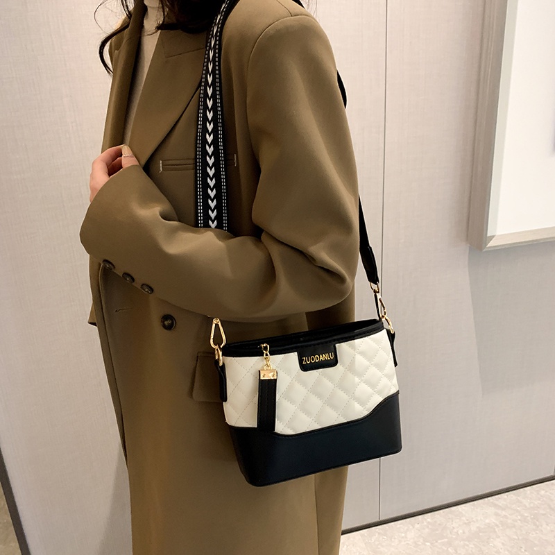 Ielgy Túi Xách Dây Xích Đeo Vai Đa Chức Năng Họa Tiết Hình Thoi Cho Nữ