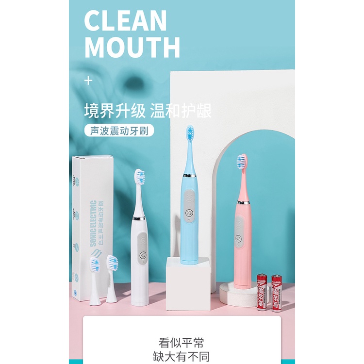 Màu Sắc Ngẫu Nhiên!Bàn Chải Đánh Răng Điện Lông Mềm Xyxb073