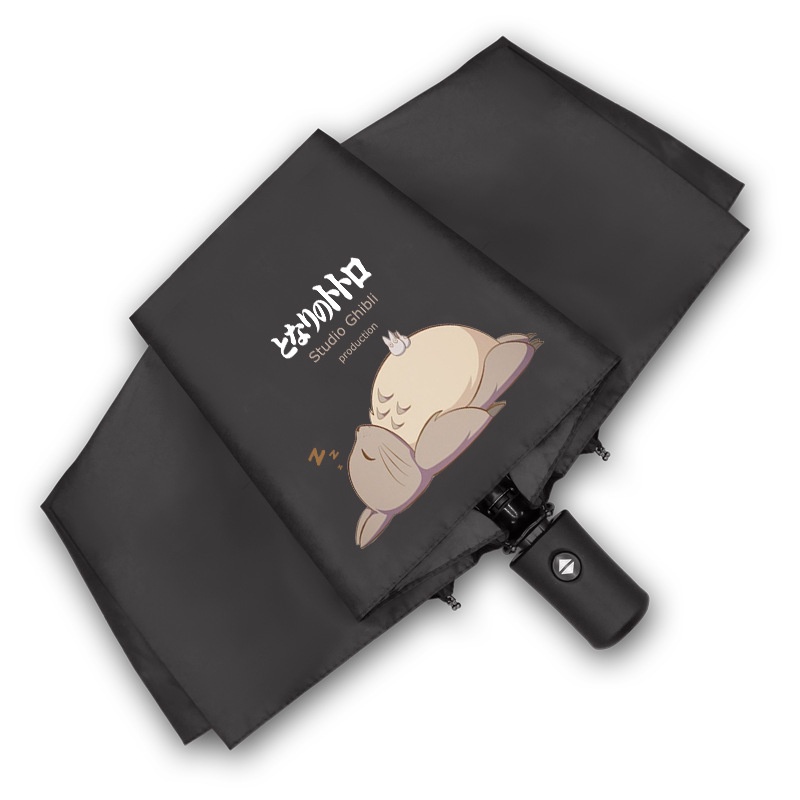 Dù Gấp Tự Động Che Nắng Mưa In Hình Totoro Dễ Thương Cho Bé