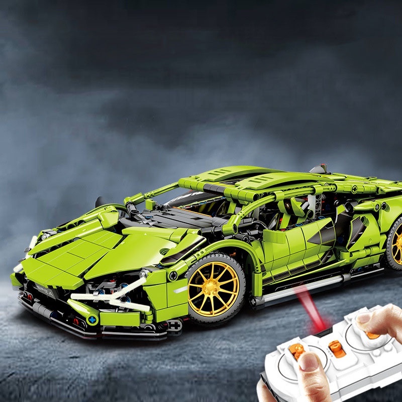 Đồ Chơi Lắp Ráp Mô Hình Điều Khiển Từ Xa RC Technic Siêu Xe Lamborghini Sian SY8600 Trang Trí Decor Sang Trọng