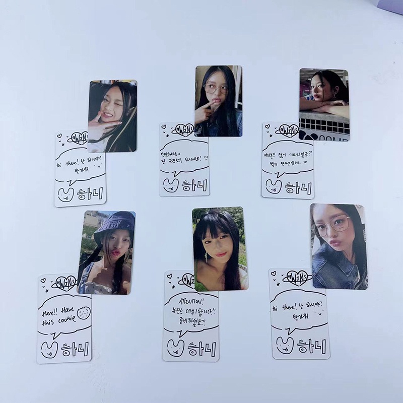 Bộ 5 tấm ảnh lomo các thành viên nhóm nhạc Kpop Newjeni Minji Danielle Hyein