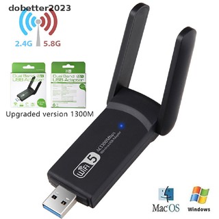 Usb Phát Wifi 3.0 1300Mbps Bluetooth 4.2 Dual-Band 2.4GHz & 5GHz