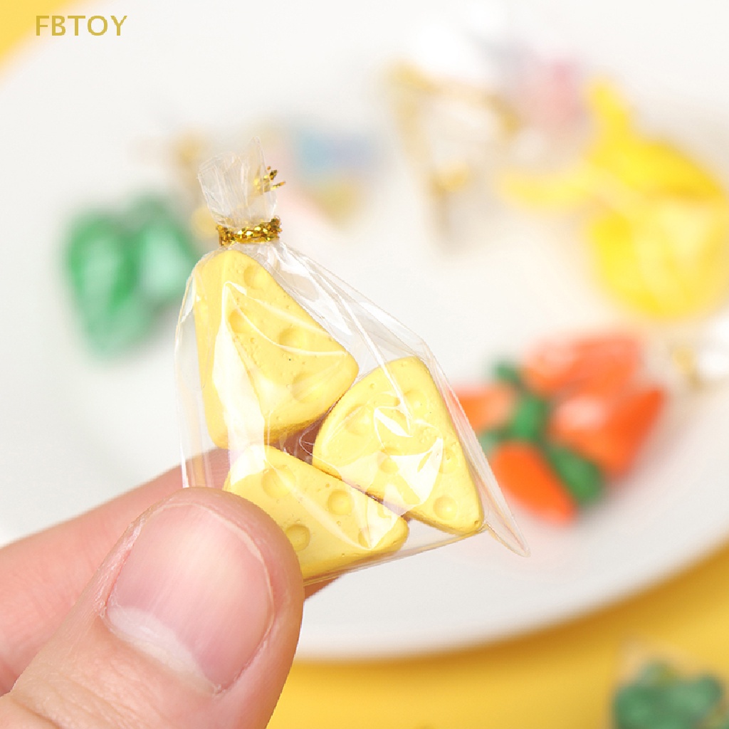 Mô Hình Bánh Mì / Rau Củ / Kẹo / Trái Cây Tỉ Lệ 1: 12 Trang Trí Nhà Búp Bê