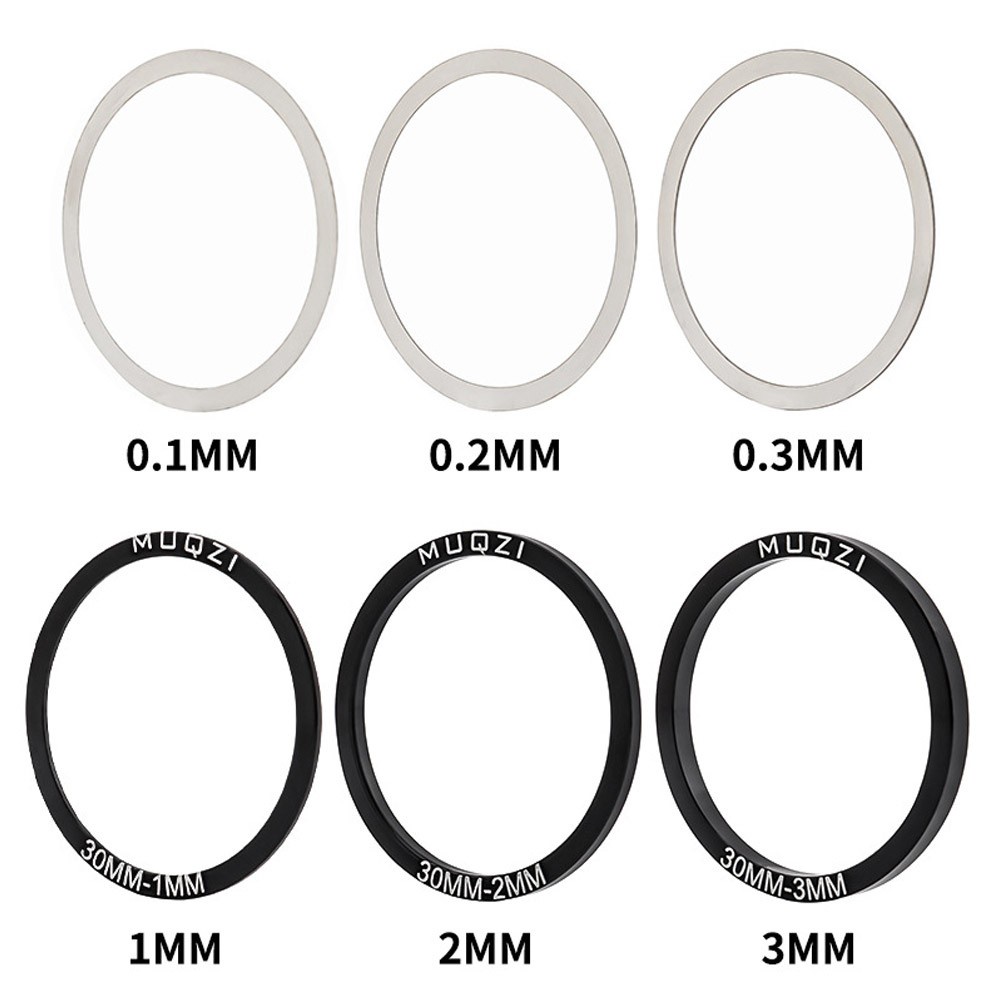 Set 6 Vòng Đệm 24 / 29 / 30mm Cho Xe Đạp BB86 / 91 / 92 / BB30