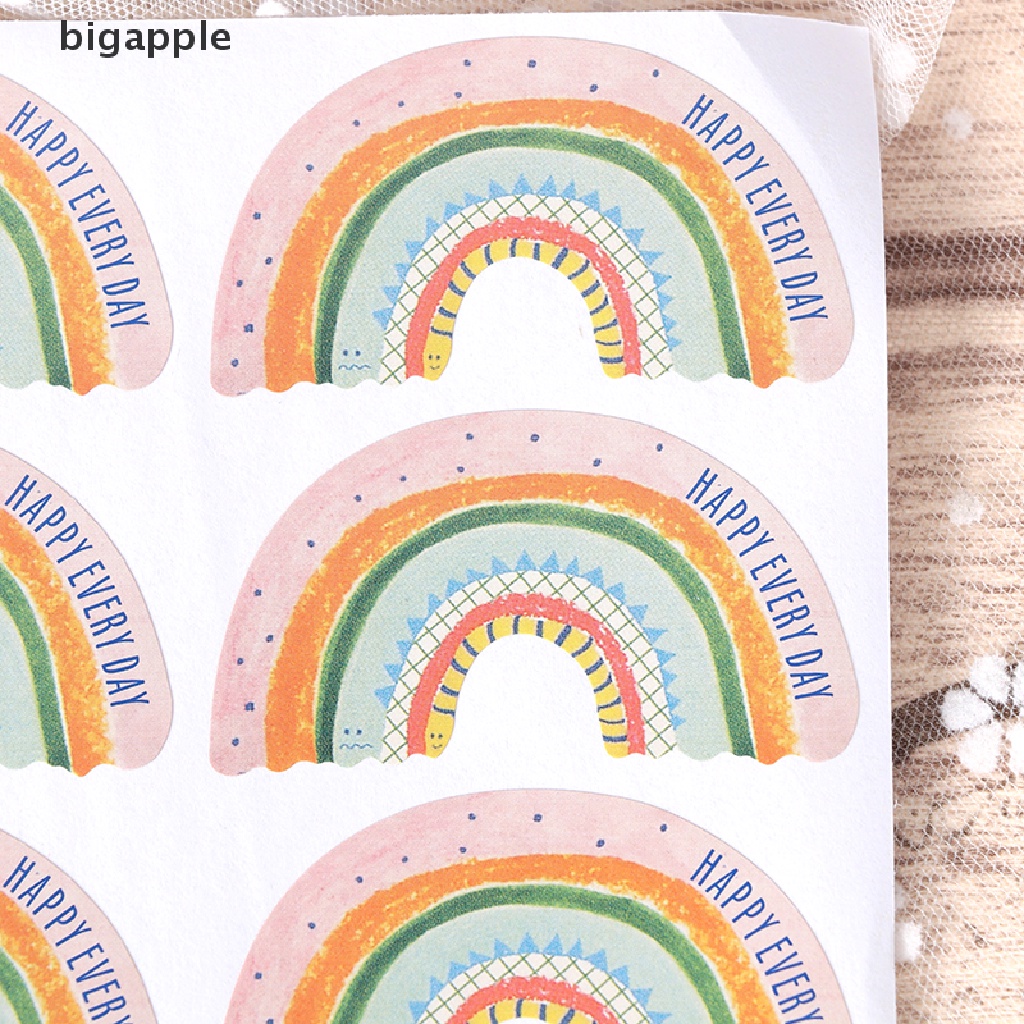 Set 100 Miếng Dán Họa Tiết Chữ Thank You Dùng Để Trang Trí Thiệp / Scrapbook