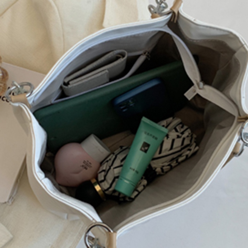 Túi Xách Da Mềm Đính Kim Cương Sức Chứa Lớn Đa Năng Cho Nữ