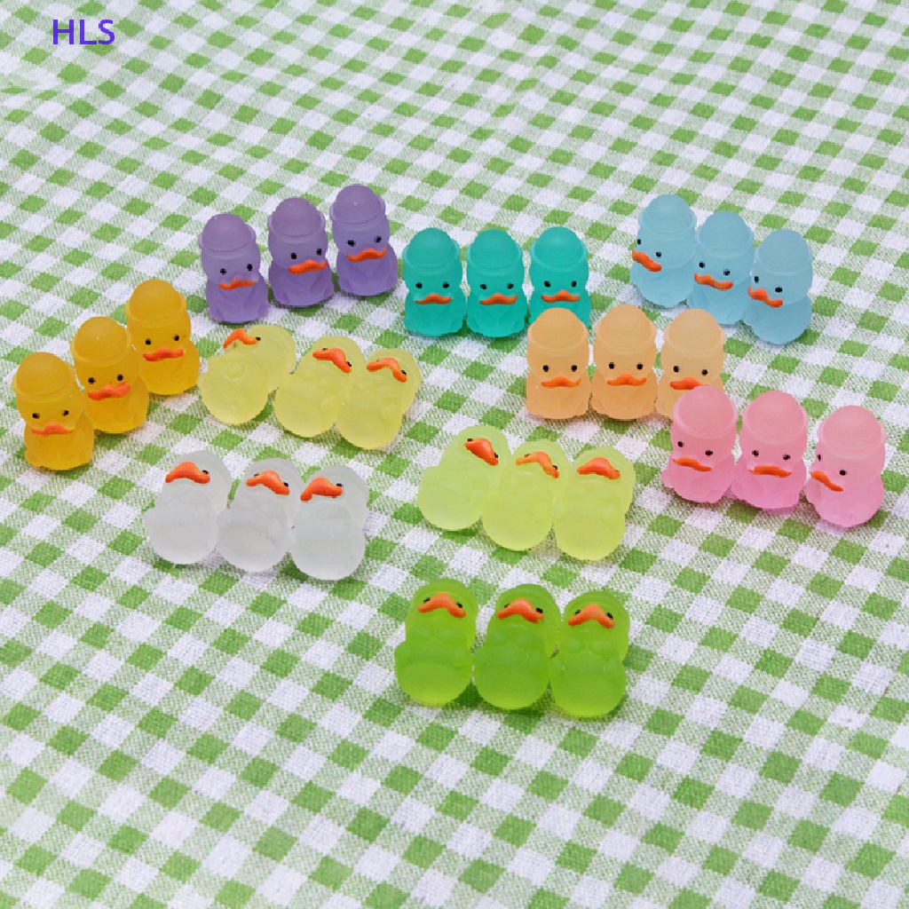 [HLS] Búp Bê Vịt Hoạt Hình Phát Sáng Trong Bóng Tối Màu Sắc Ngẫu Nhiên Dùng