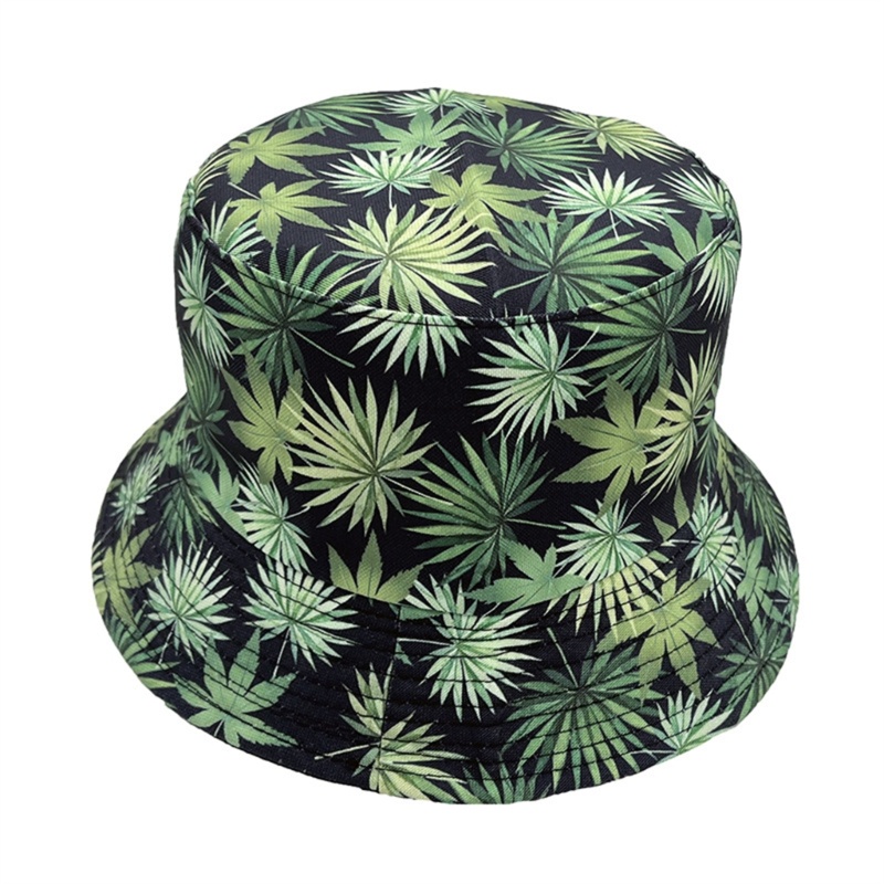 Nón Vành Họa Tiết Lá Thời Trang Mùa Hè Xinh Xắn