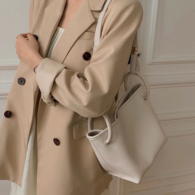 &lt; Muyi &gt; Túi Đeo Vai / Đeo Chéo Sức Chứa Lớn Phong Cách Mới Cao Cấp Cho Nữ