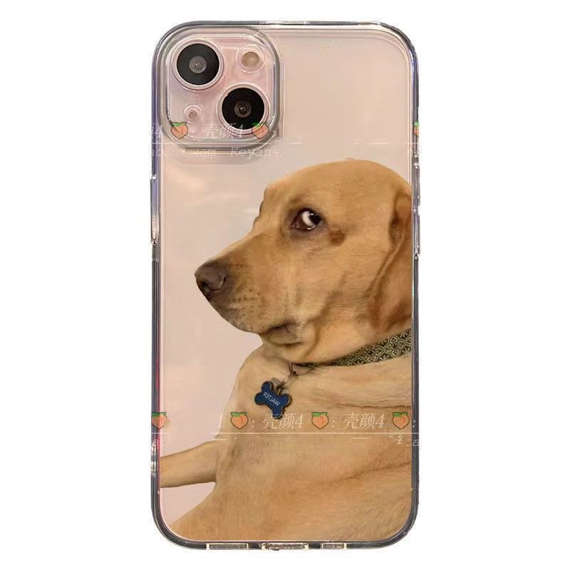 ✅Ốp Điện Thoại Silicon Mềm Họa Tiết Đôi Mắt / Chú Chó Dễ Thương Cho iPhone 13 14 12promax 11 xs 7 8p 6Og