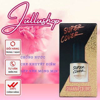 Kem nền che khuyết điểm mỏng nhẹ lâu trôi thẩm thấu nhanh HF6052 Sivanna Colors Super Cover Matte Glow Foundation