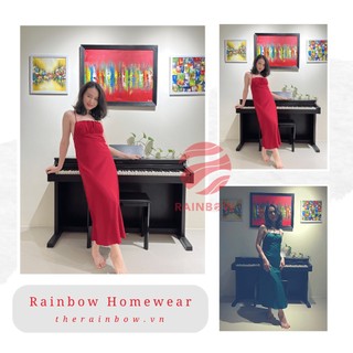 Đầm ngủ ,mặc nhà phong cách thoải mái đơn giản Rainbow Homewear