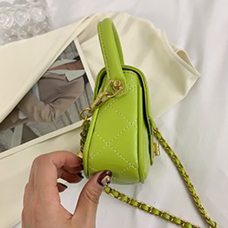 Túi Đeo Chéo Da pu Mềm Dáng Vuông Thời Trang Cho Nữ